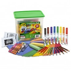 Crayola Creativity Tub (80pcs)